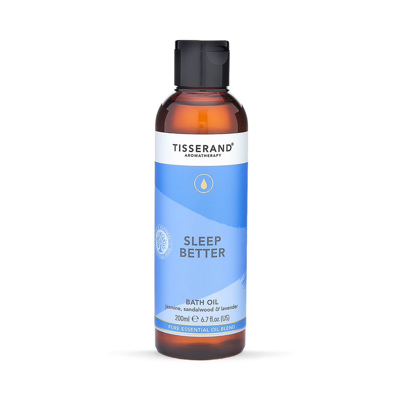 Tisserand Sleep Better Bath Oil 200ml, imported from the UK