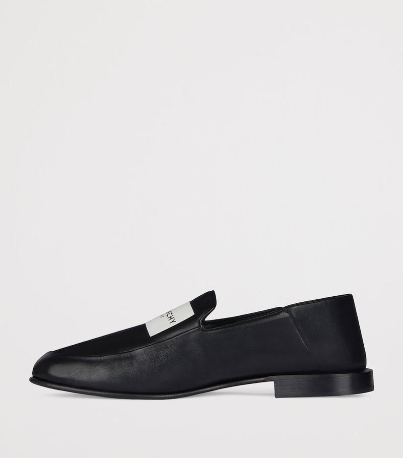 Givenchy lambskin logo loafers, UK version