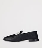 Givenchy lambskin logo loafers, UK version