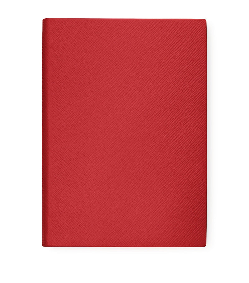 Smythson Soho A5 leather notebook (British brand)