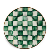 MacKenzie-Childs Emerald Check Salad Plate 20cm