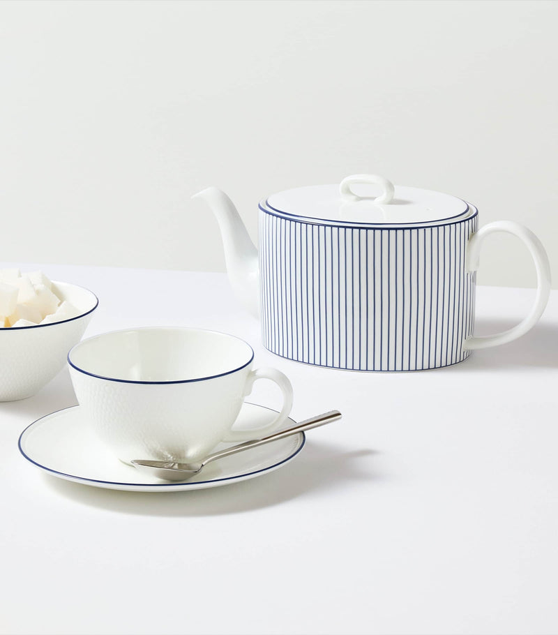 Wedgwood Bone China Gio Teacup and Saucer Set