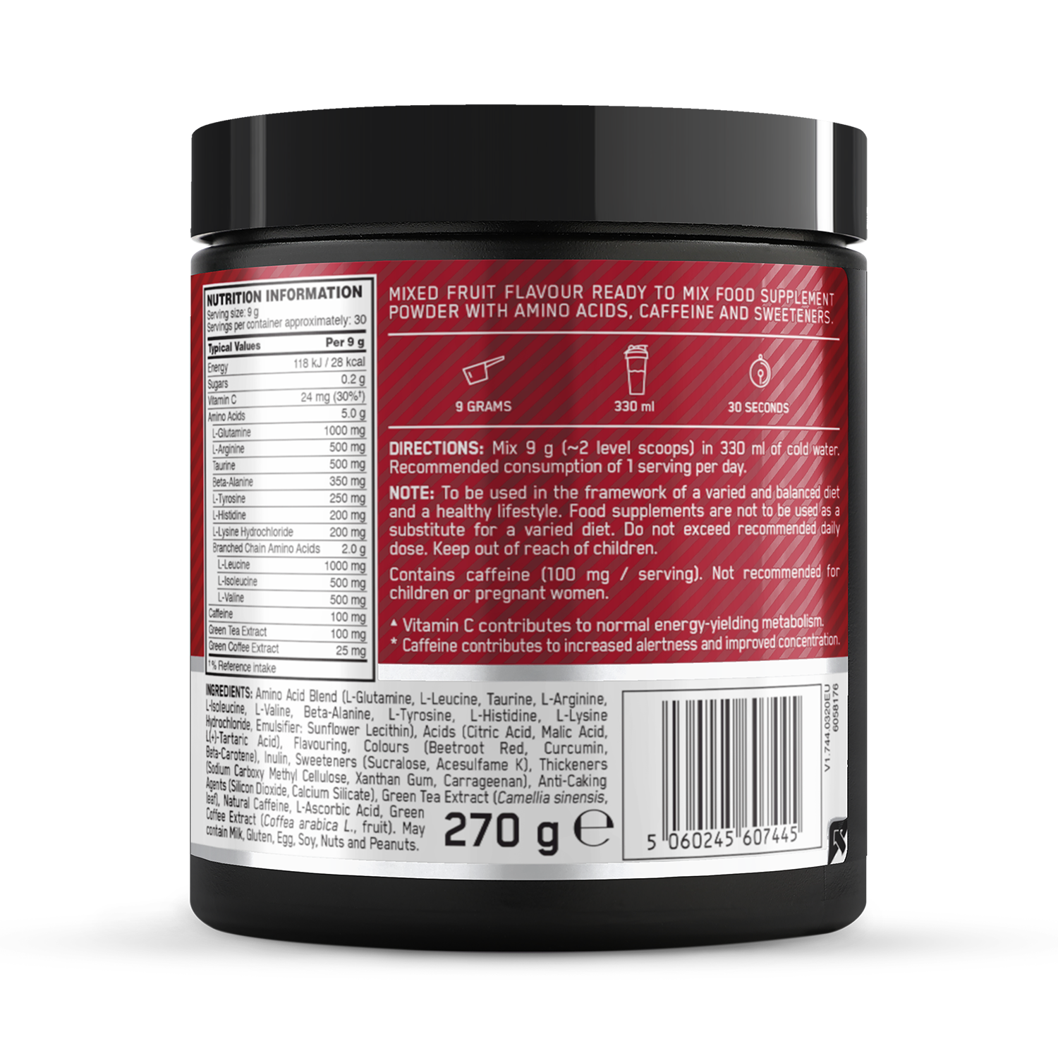 Optimum Nutrition Amino Energy Orange 270g - 998879