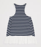 Balmain Kids cotton stripe logo dress 6-14 years - British product