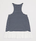Balmain Kids cotton stripe logo dress 6-14 years - British product