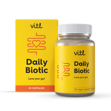 Vitl Daily Biotic Probiotic Capsules 30 Capsules