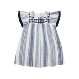 Striped Dress GOODS Boots