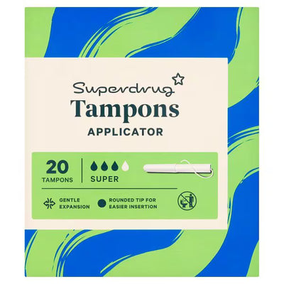 Superdrug Super Applicator Tampons 20 Pack