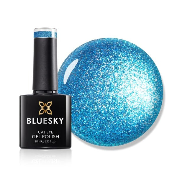 Bluesky Cat Eye Gel Polish Aquamarine Dream - British product