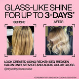 Redken Acidic Color Gloss Conditioner Duo Pack, imported from the UK