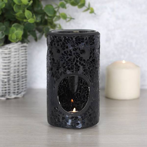 Something Different glass oil burner pillar 14.5cm (British brand)