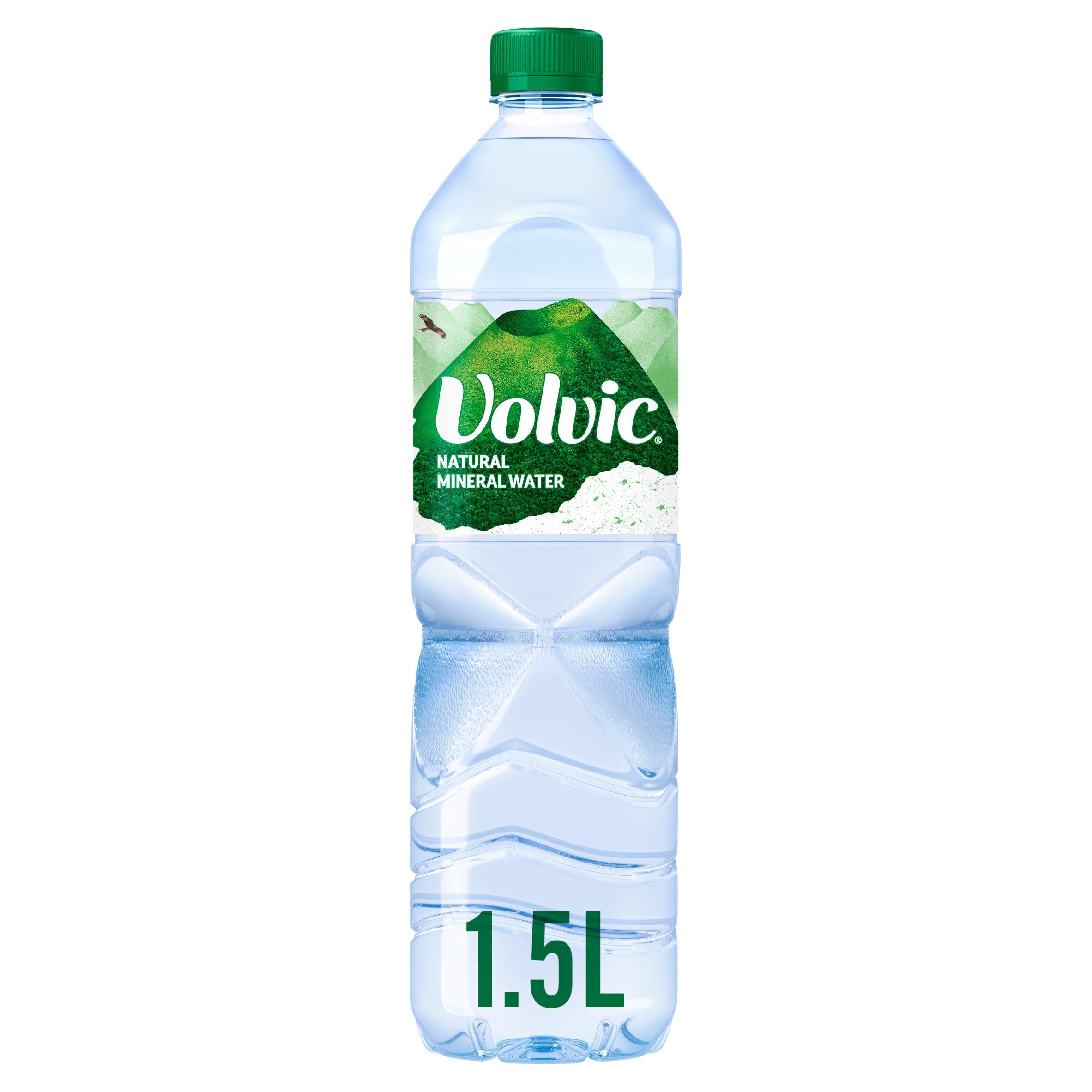 Volvic Natural Bottled Mineral Still Water 1.5L Bigger multipacks Sainsburys