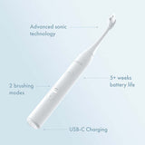 Ordo Sonic Lite Electric Toothbrush Snow, imported from the UK