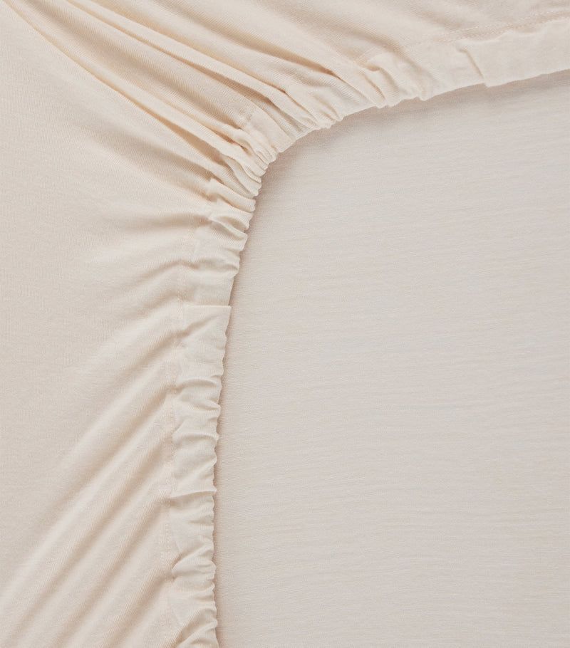 SHLEEP Merino Jersey King Fitted Sheet 150cm x 200cm (British brand)