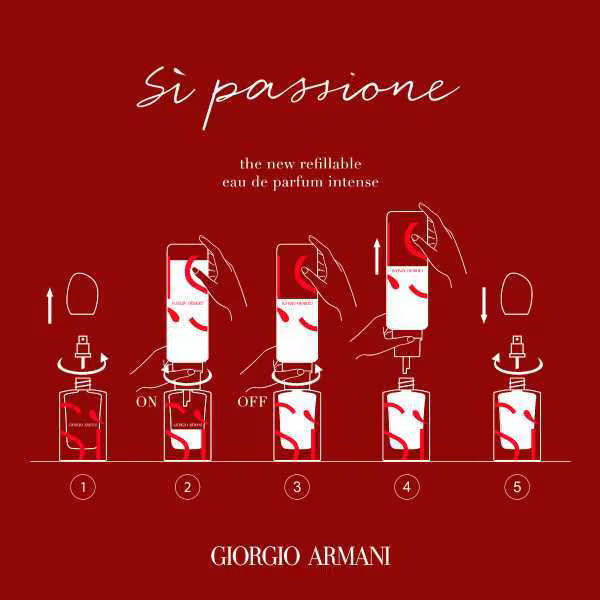 Giorgio Armani Si Passione perfume bottle 30ml, UK version