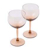 Prada New York Red Wine Glasses Set of 2