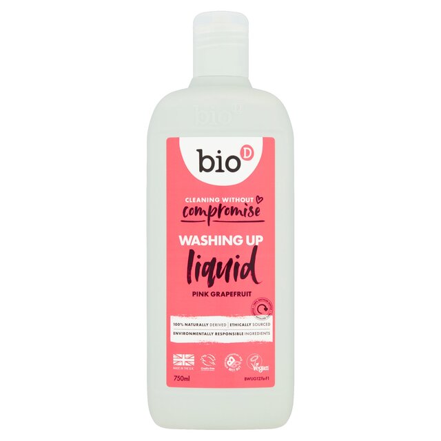 Bio-D Grapefruit Eco Washing Up Liquid 750ml - McGrocer