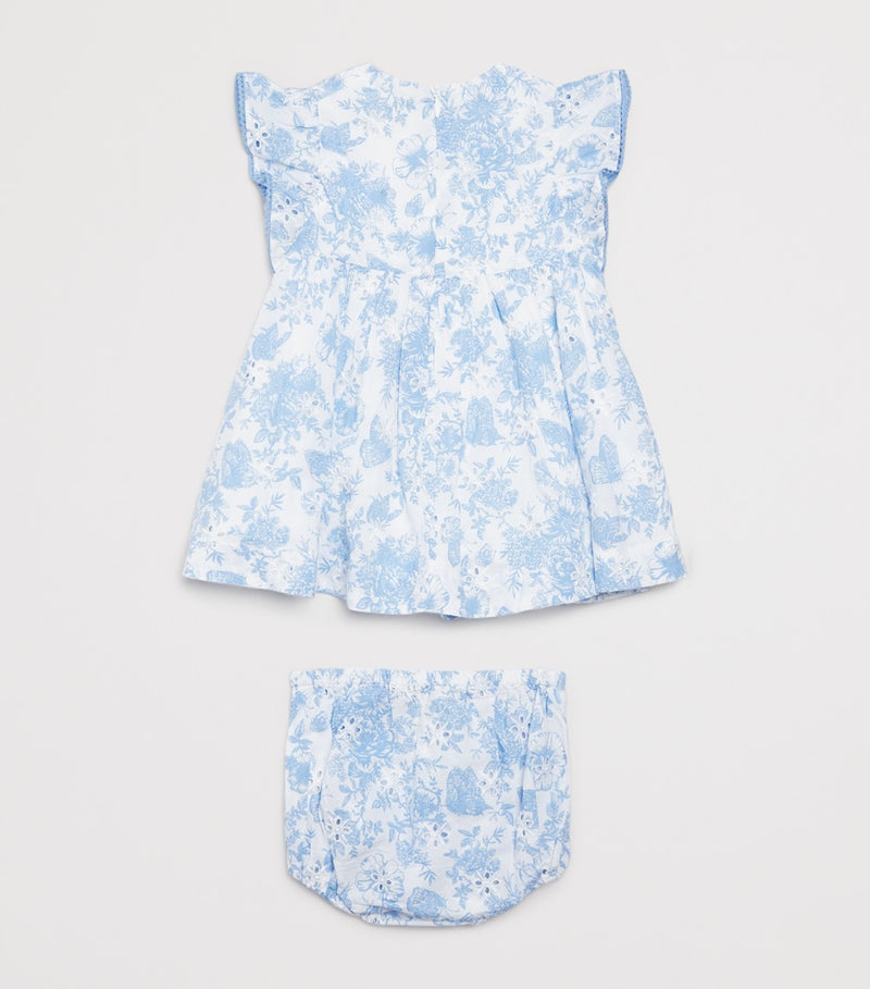 Tartine et Chocolat children's floral dress ages 3 months-4 years (British brand)