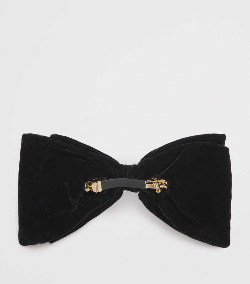 Sandro Paris velvet bow hair clip (British brand)