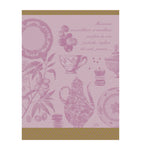 Le Jacquard Français Macarons design tea towel 60cm x 80cm, UK version