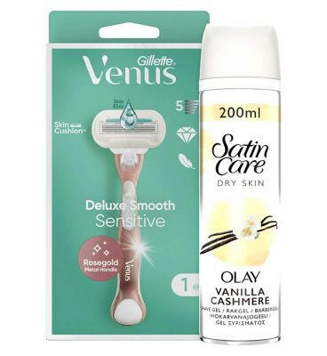 Venus Razor and Shave Gel Bundle GOODS Boots