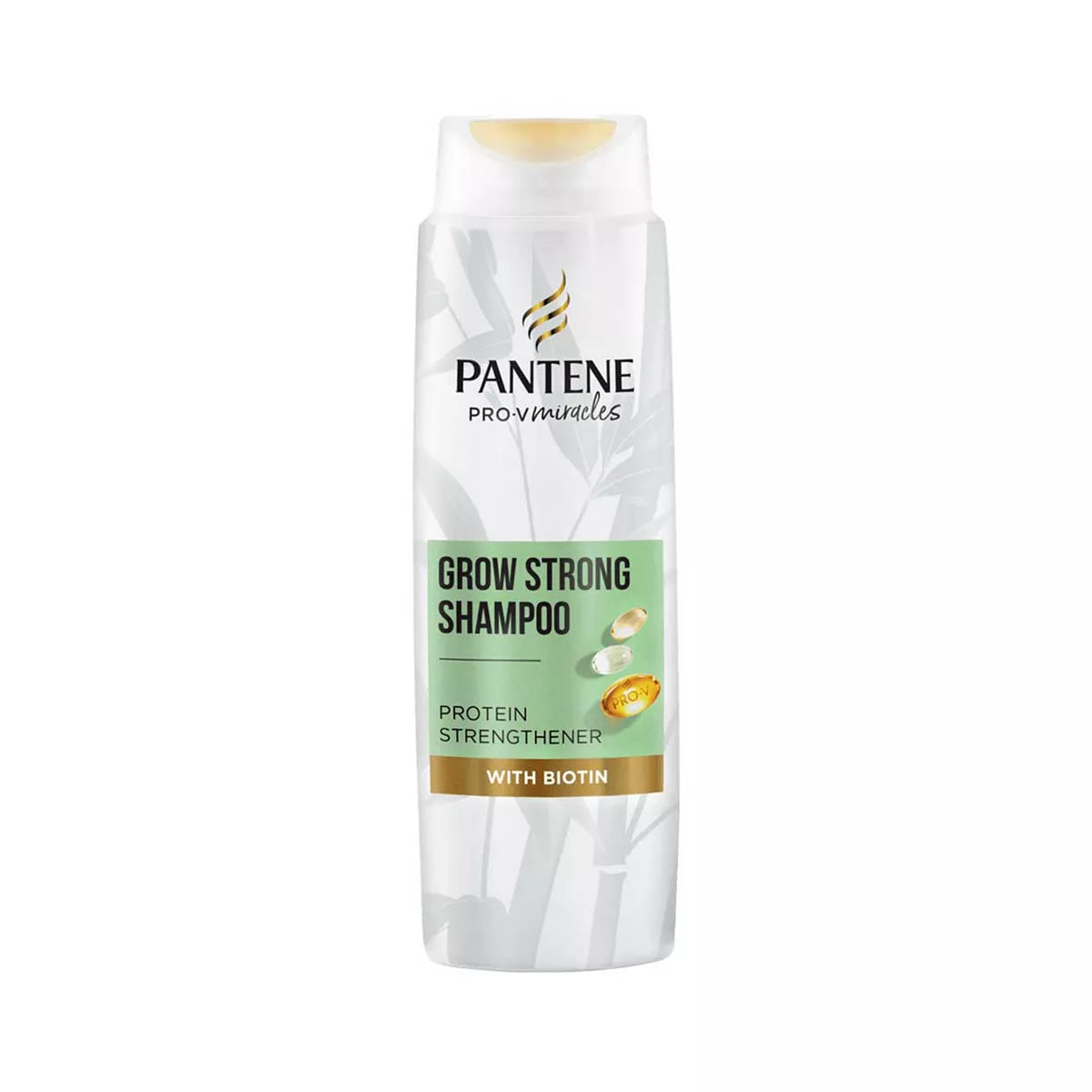 Pantene Grow Strong Shampoo With Bamboo And Biotin 400ml - McGrocer