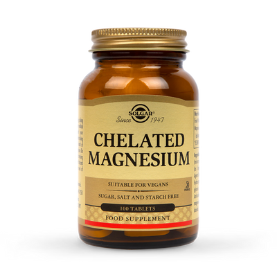 Solgar Chelated Magnesium 100 Tablets