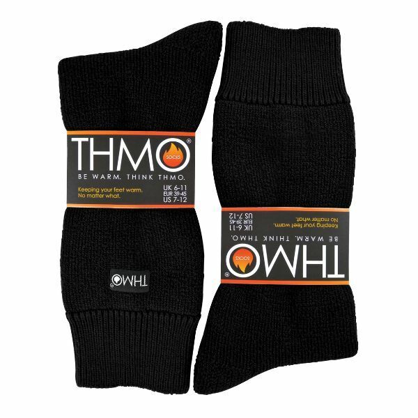 THMO Mens Fleece Lined Winter Thermal Socks 6-11 UK GOODS Superdrug