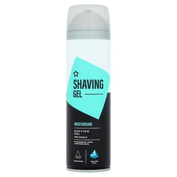 Superdrug Moisturising Shaving Gel 200ml GOODS Superdrug