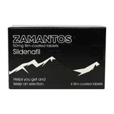 Zamantos 50mg Film-coated tablets - Sildenafil - 4 Tablets GOODS Boots