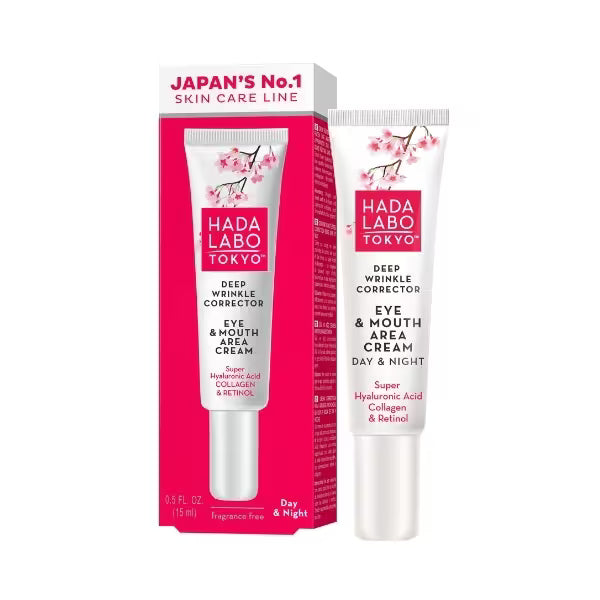 Hada Labo Wrinkle Corrector Eye Cream 15ml, UK version