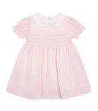Patachou Cotton Smocked Dress 6 Months - 4 Years, imported from the UK