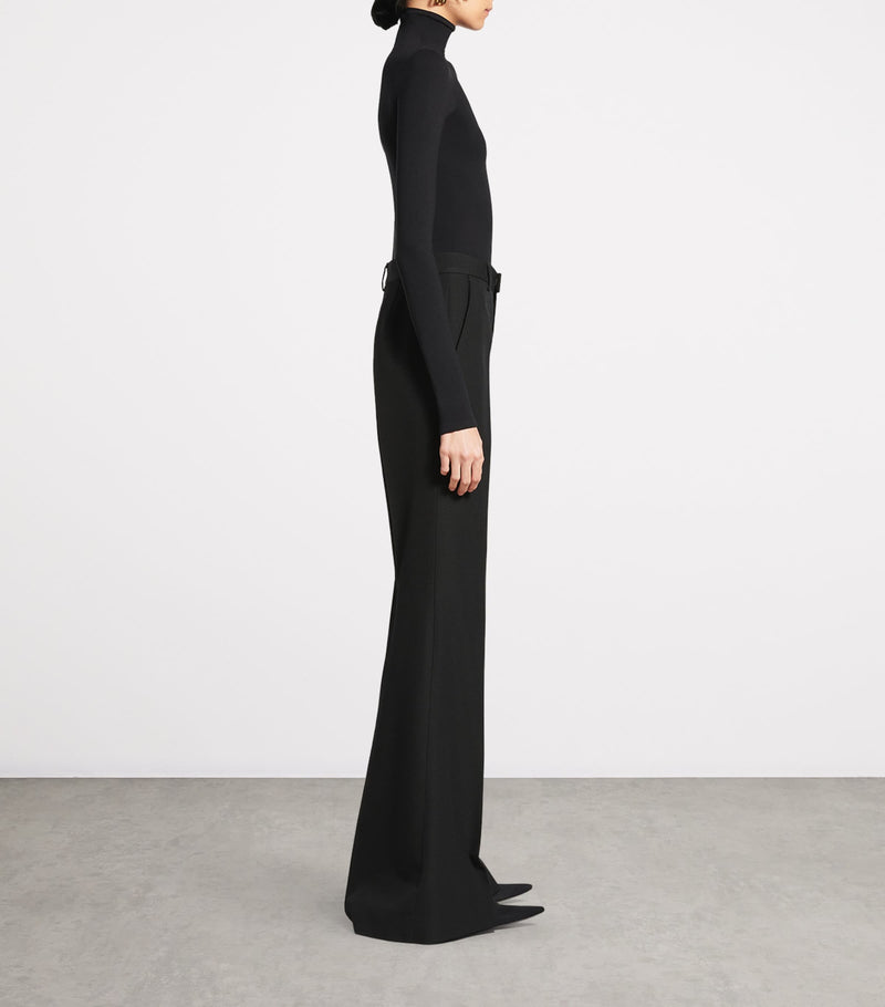 Balenciaga wool flared trousers - British product