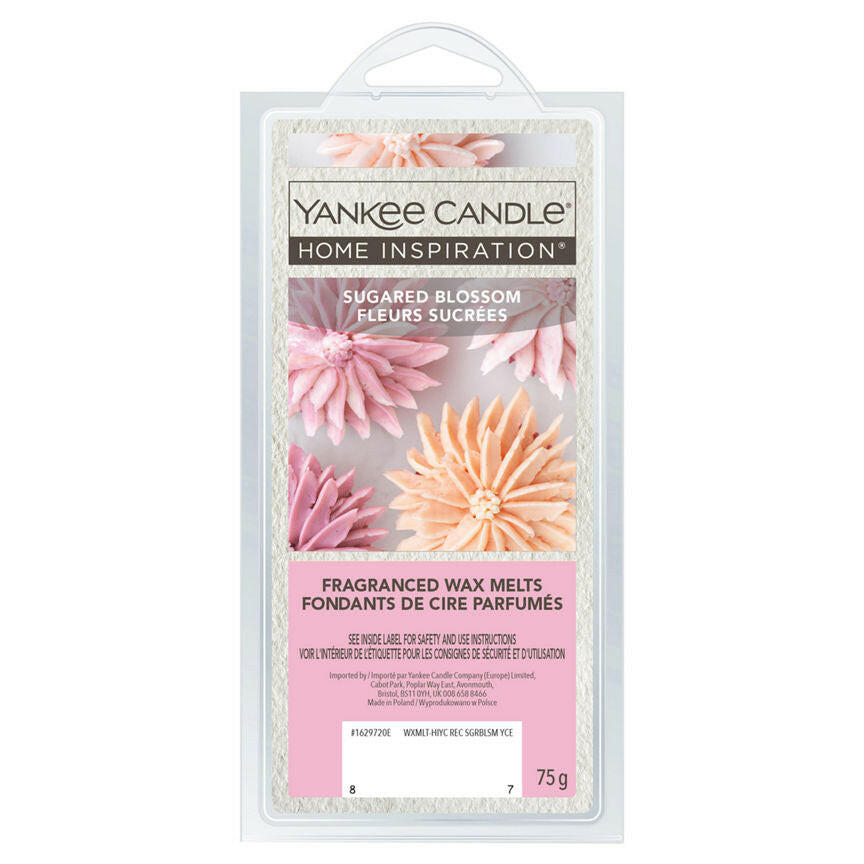 Yankee Candle Home Inspiration Sugared Blossom Wax Melts General Household ASDA