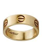 Cartier Yellow Gold LOVE Ring Jewellery