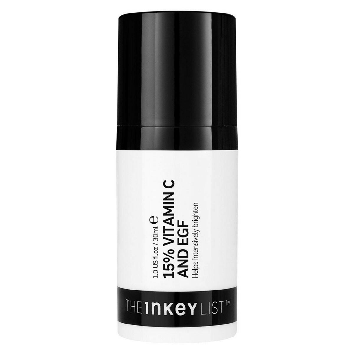 The INKEY List™ 15% Vitamin C and EGF Serum 30ml GOODS Boots
