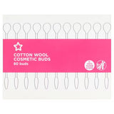 Superdrug Cotton Paper Buds 80 Pack