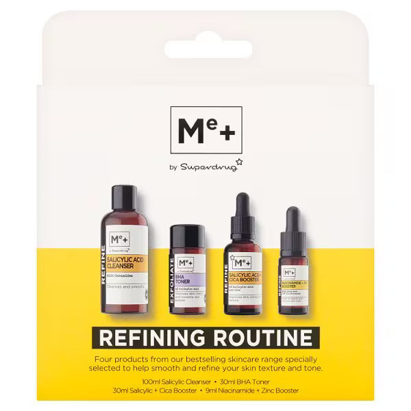 Me+ Refining Routine Gift Set Skincare Kit, imported from the UK