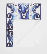 Set of 2 Cotton Sateen Majolica Print Pillowcases 50cm x 80cm