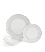 Wedgwood Gio Platinum Dinnerware Set of 12 Pieces