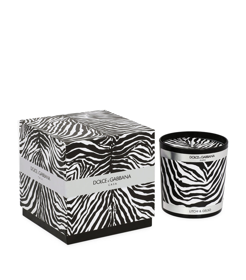 Dolce&Gabbana porcelain lychee and mulberry candle 250g - British product