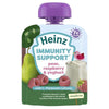 Heinz pear berry yoghurt baby food pouch 85g, UK version