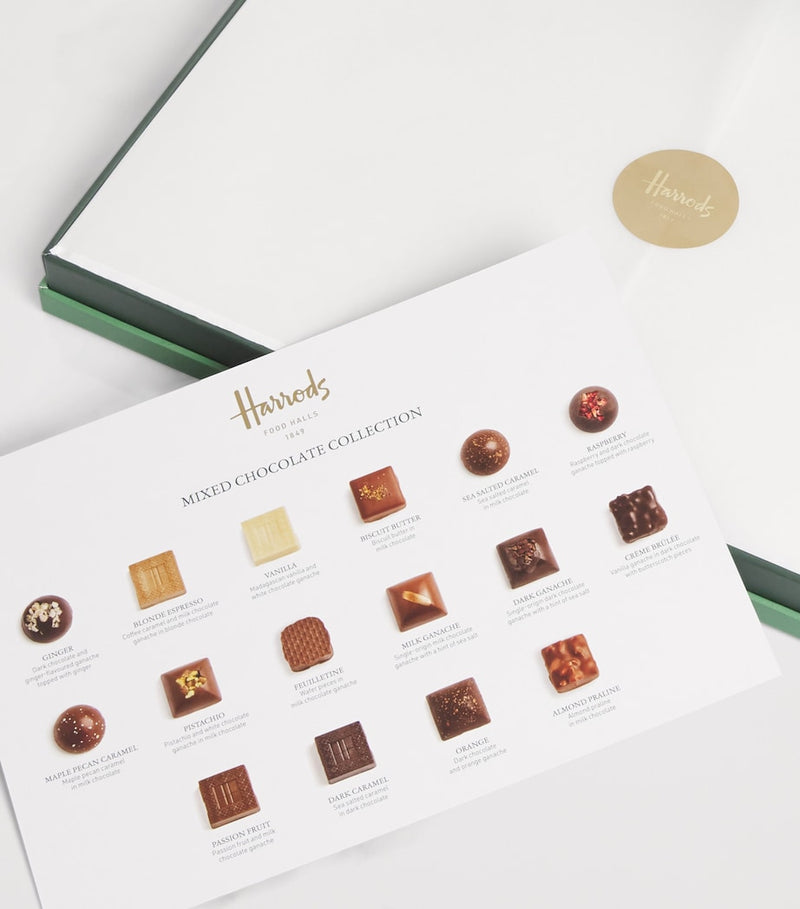 Harrods mixed 48-piece chocolate collection box, UK version