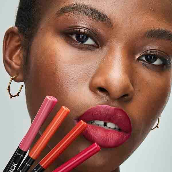 Avon Glimmerstick Lip Liner Mystery Mauve - British product