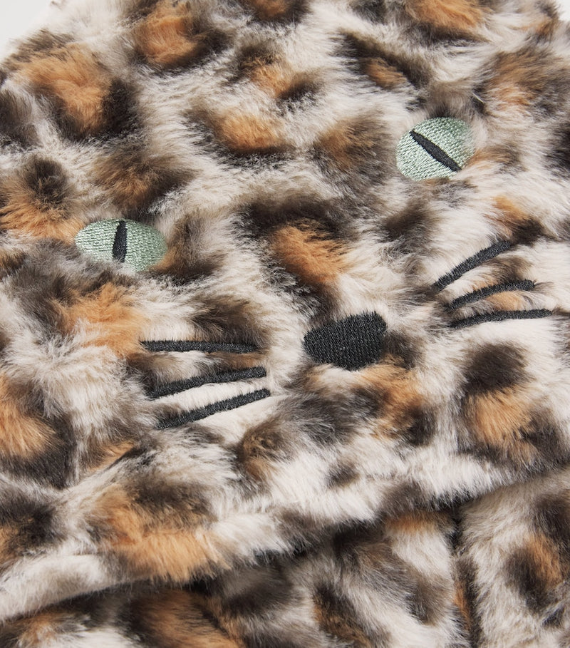 Rockahula fluffy leopard cape for ages 3-10 years, imported from the UK