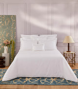 Yves Delorme Organic Cotton Duo Pierre Double Duvet Cover 200cm x 200cm