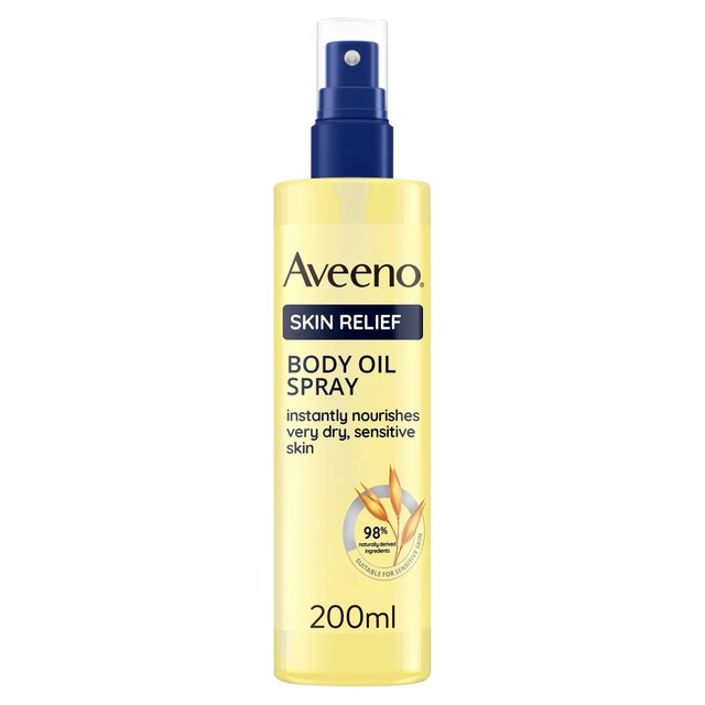 Aveeno Skin Relief Body Oil Spray 200ml - McGrocer
