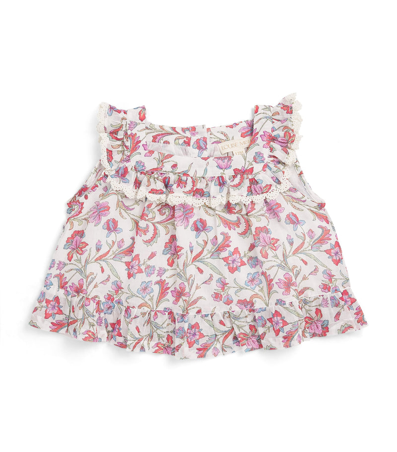 Louise Misha Floral Inessa baby top 6-24 months, UK version