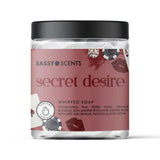 Sassy Scents Secret Desire Whipped Soap 115g (British brand)