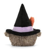 Halloween Wizard Owl Cuddly Soft Toy 17cm